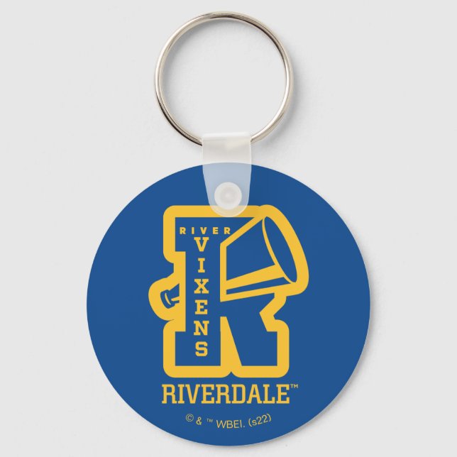 River Vixens Letterman Key Ring (Front)