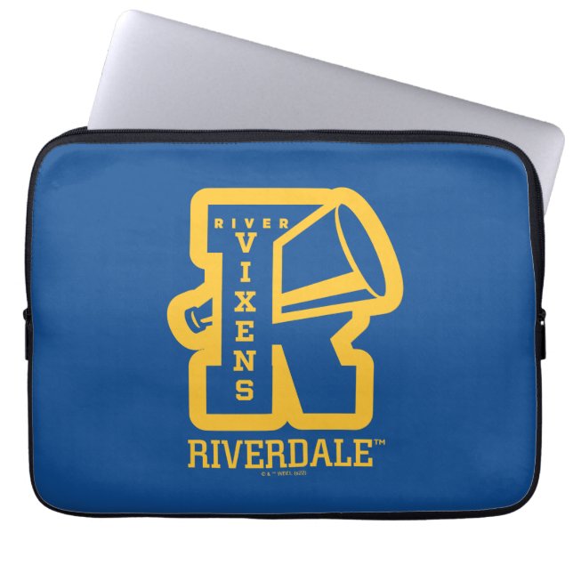 River Vixens Letterman Laptop Sleeve (Front)