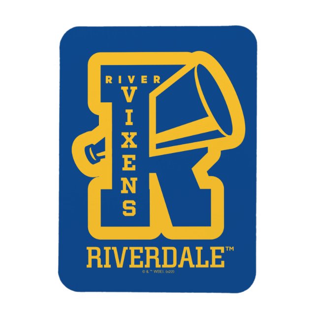 River Vixens Letterman Magnet (Vertical)