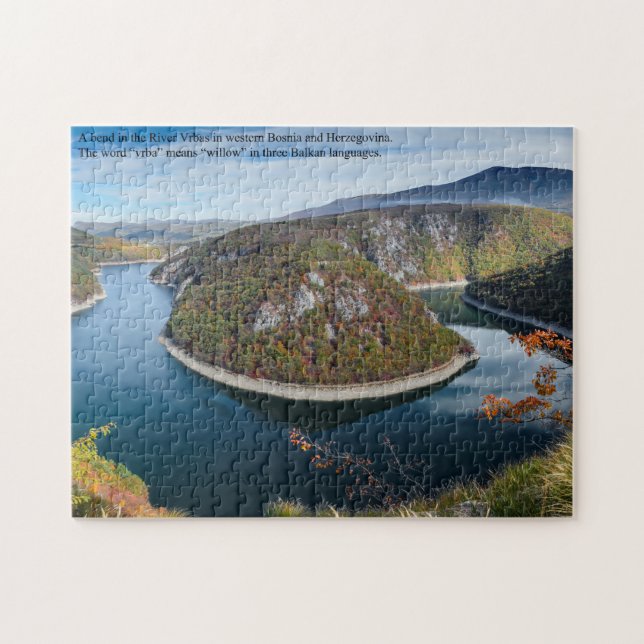 River Vrbas in Bosnia Jigsaw Puzzle (Horizontal)