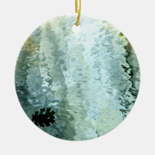 River Water Christmas Ornament