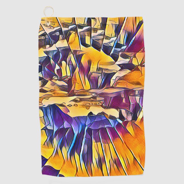 RIVER WATER  GOLF TOWEL (Front)