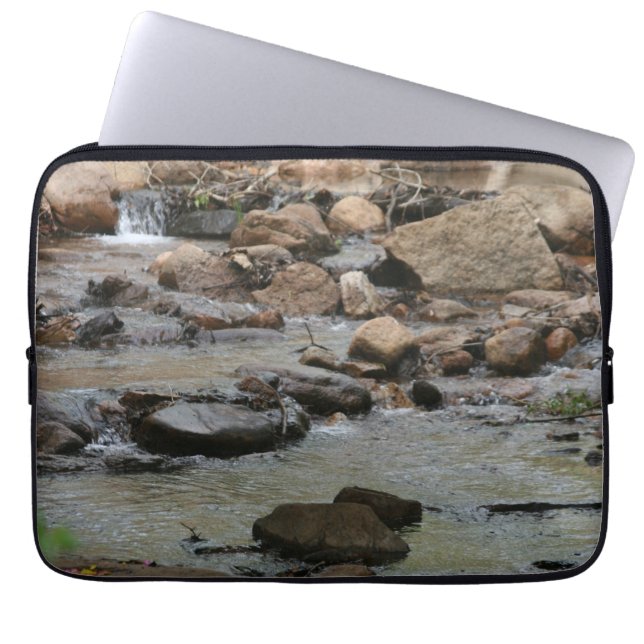 River Water  Laptop Sleeve (Front)