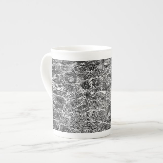 River Water Ripples Bone China Mug (Front Left)