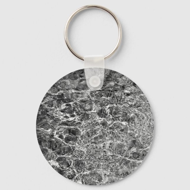 River Water Ripples Key Ring (Front)