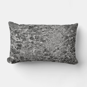 River Water Ripples Lumbar Cushion
