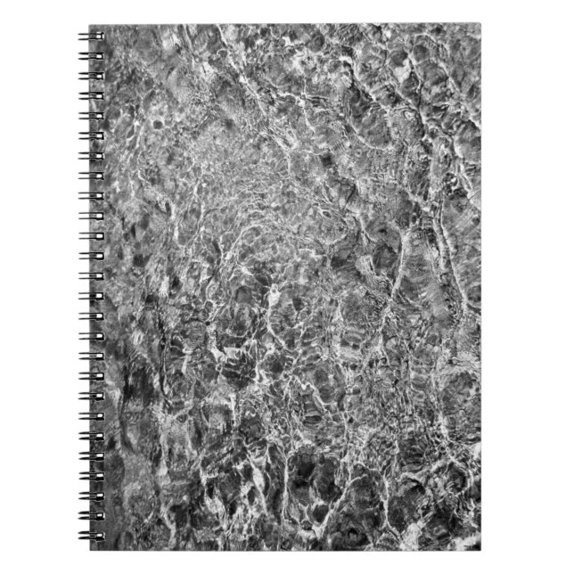 River Water Ripples Notebook (Front)