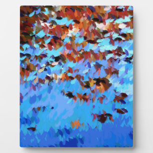 RIVER WATER TREE REFLECTIONS    PLAQUE