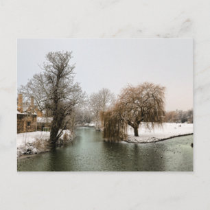 River Welland Winter Postcard