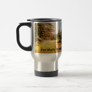 River Wharfe, Yorkshire, Travel Mug