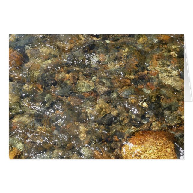River-Worn Pebbles Brown and Grey Natural Abstract (Front Horizontal)