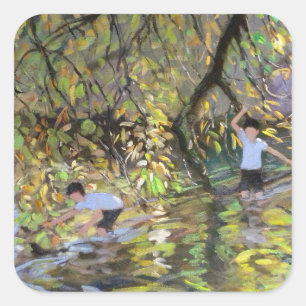 River Wye 2008 Square Sticker