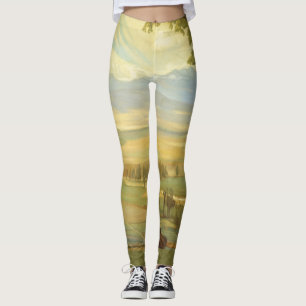 Rivera’s “Avila Morning” art leggings