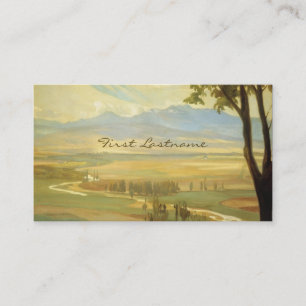 Rivera’s “Avila Morning” custom business cards