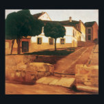 Rivera’s “Street in Avila” art poster<br><div class="desc">“Street in Avila” by Diego Rivera,  1908. See my store (Other > Art) for more items with fine art prints.</div>