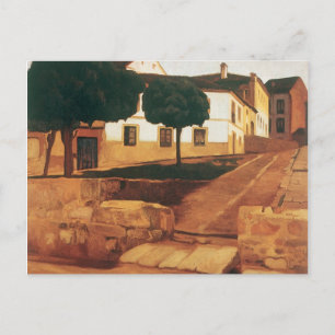 Rivera’s “Street in Avila” postcard