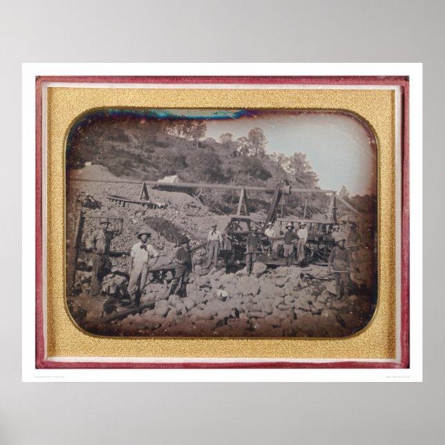 Riverbed mining scene...  (40069) poster (Front)