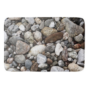 Riverbed Rocks Bath Mat