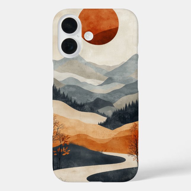 Riverbend Pathway Phone Case (Back)