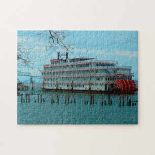 Riverboat Stern Wheeler Oregon. Jigsaw Puzzle