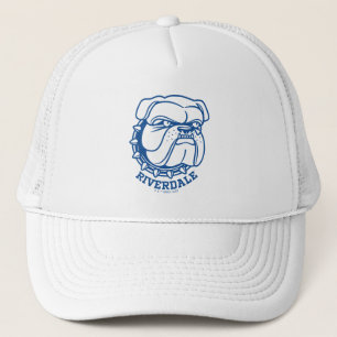 Riverdale Bulldog Head Trucker Hat