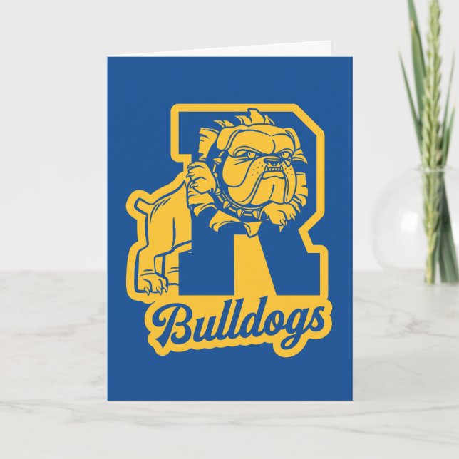 Riverdale Bulldogs Letterman Card (Front)