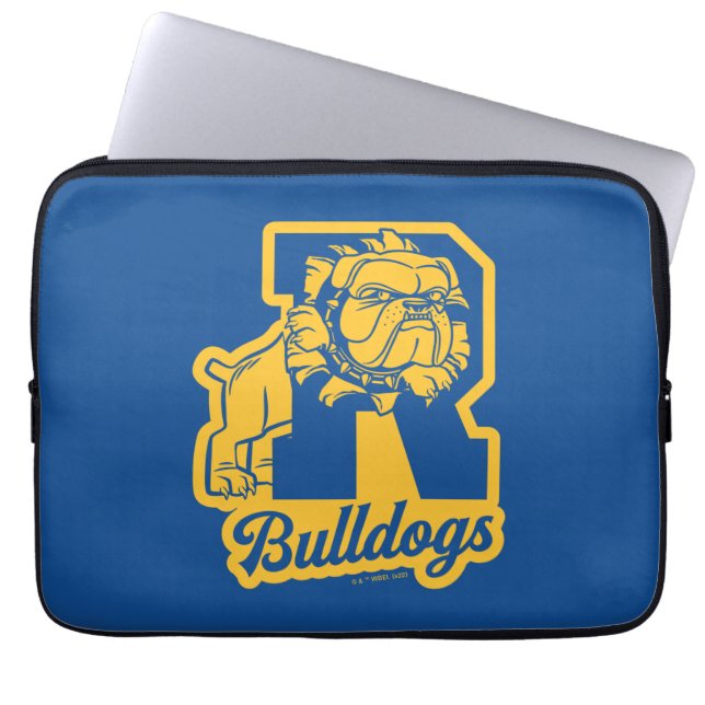Riverdale Bulldogs Letterman Laptop Sleeve (Front)