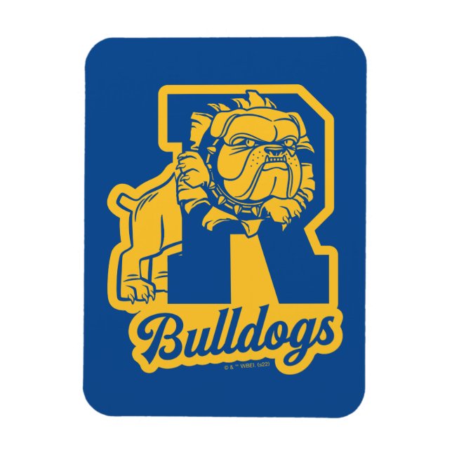 Riverdale Bulldogs Letterman Magnet (Vertical)