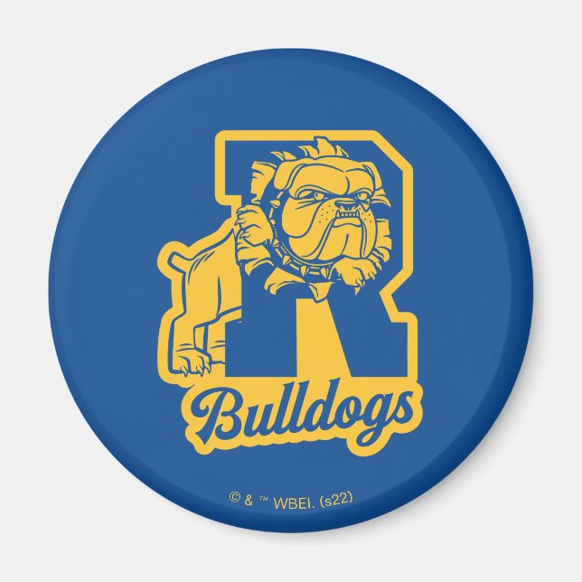 Riverdale Bulldogs Letterman Magnet (Front)