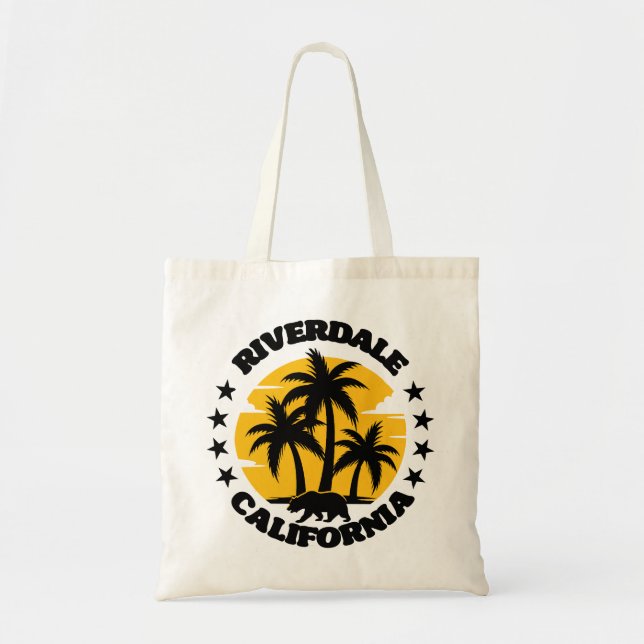 Riverdale,California Tote Bag (Front)