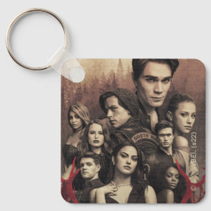 Riverdale Deer Skull Poster Key Ring