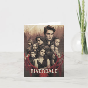 Riverdale Deer Skull Poster Note Card