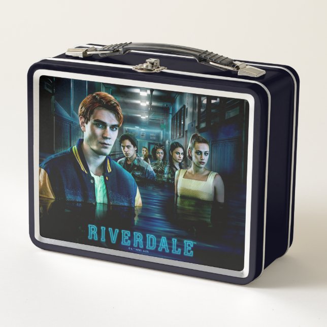 Riverdale Flooded Hallway Poster Metal Lunch Box (Front)