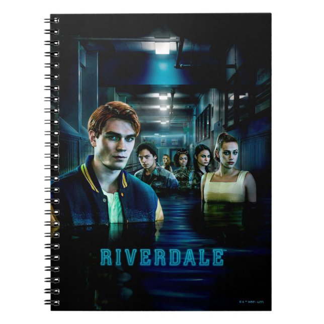Riverdale Flooded Hallway Poster Notebook (Front)