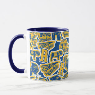 Riverdale Football and Cheer Pattern Mug