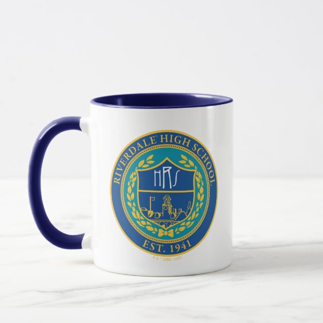 Riverdale High School Seal Mug (Left)