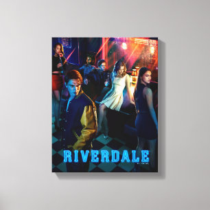 Riverdale Inside Pop's Diner Poster Canvas Print