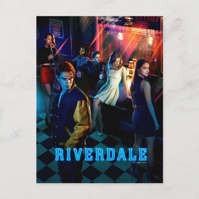 Riverdale Inside Pop's Diner Poster Postcard (Front)