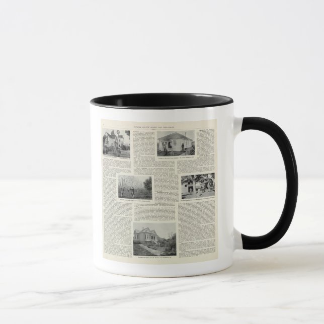 Riverdale Prune Orchard, California Mug (Right)