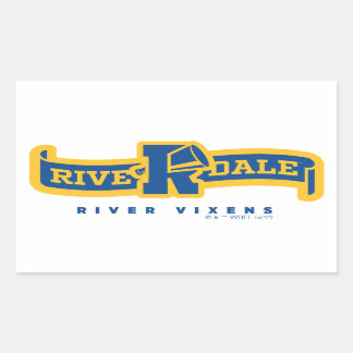Riverdale River Vixens Banner Rectangular Sticker