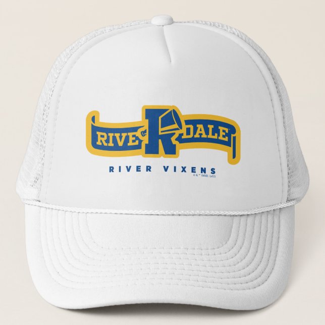Riverdale River Vixens Banner Trucker Hat (Front)