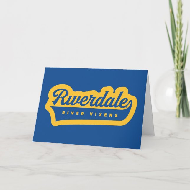 Riverdale River Vixens Logo Card (Front)