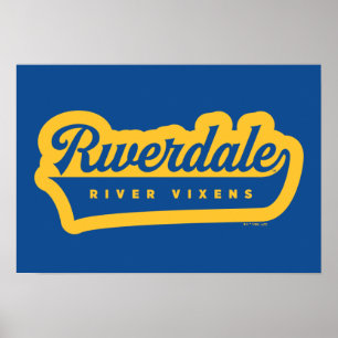 Riverdale River Vixens Logo Poster