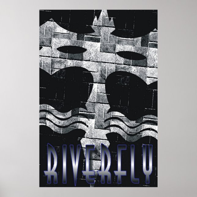 Riverfly Brick Poster (Front)