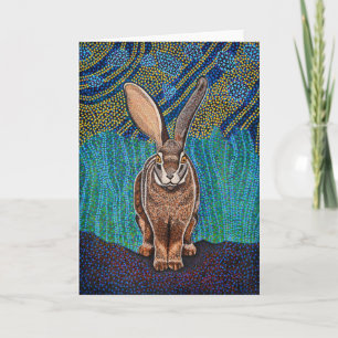 Riverine Rabbit Greeting Card