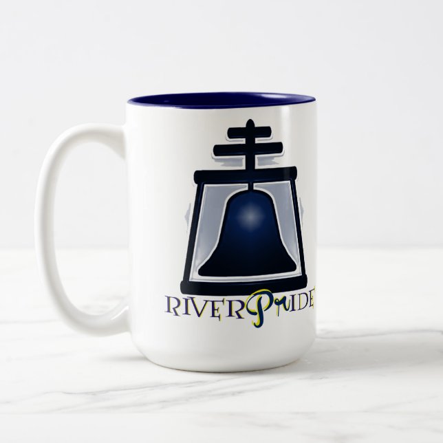 RiverPride - Coffee Mug Two Toned (15 oz) (Left)
