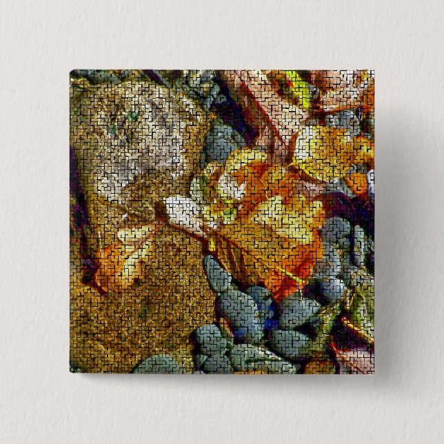 RIVERS 15 CM SQUARE BADGE (Front)