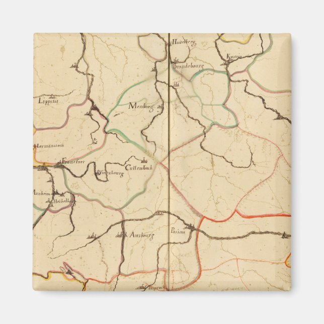 Rivers and Valleys of Germany Magnet (Front)