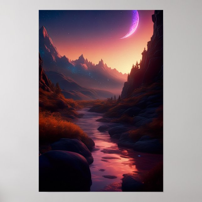 River's Lunar Dance Poster (Front)