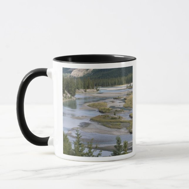 Rivers run through a lowland section of Jasper Mug (Left)